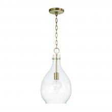 Capital Lighting 349011AD - 1 Light Pendant