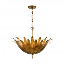 Capital Lighting 349541AG - 4 Light Pendant