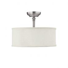 Capital Lighting 3923MN-480 - 3 Light Semi-Flush