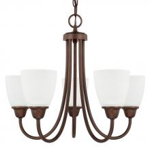 Capital Lighting 415151BZ-337 - 5 Light Chandelier