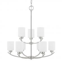 Capital Lighting 415291BN-338 - 9 Light Chandelier