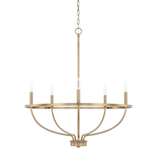 Capital Lighting 428551AD - 5 Light Chandelier