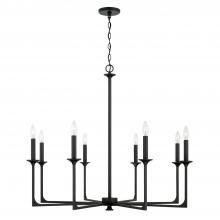 Capital Lighting 437381BI - 8 Light Chandelier