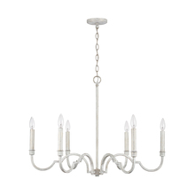 Capital Lighting 438561WW - 6 Light Chandelier