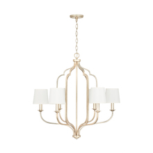 Capital Lighting 438761WG-698 - 6 Light Chandelier