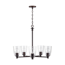 Capital Lighting 440951BZ-506 - 5 Light Chandelier