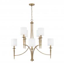 Capital Lighting 442681AD-701 - 8 Light Chandelier