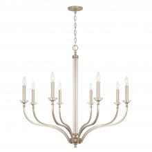 Capital Lighting 444881BS - 8 Light Chandelier