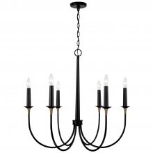 Capital Lighting 445661KB - 6 Light Chandelier