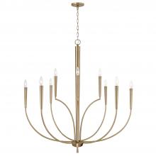 Capital Lighting 445901AD - 10 Light Chandelier