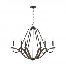 Capital Lighting 447661CK - 6 Light Chandelier