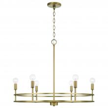 Capital Lighting 448761AD - 6 Light Chandelier