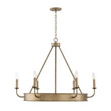 Capital Lighting 449261ML - 6-Light Chandelier