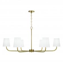 Capital Lighting 449461AD-706 - 6 Light Chandelier