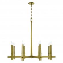 Capital Lighting 449681AD - 8 Light Chandelier