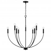 Capital Lighting 452191MB - 8-Light Chandelier in Matte Black