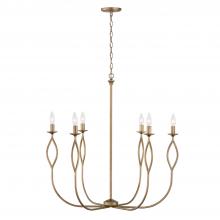 Capital Lighting 452562ML - 6-Light Chandelier in Mystic Luster