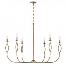 Capital Lighting 452563ML - 6-Light Chandelier in Mystic Luster