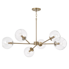Capital Lighting 461561AD-661 - 6 Light Chandelier