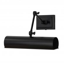 Capital Lighting 653711MB - Adjustable Pivoting Picture Light Wall Sconce in Matte Black with Optional Plug-in and Cord Cover