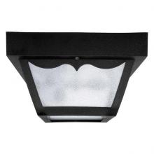 Capital Lighting 9237BK - 1 Light Outdoor Flush Mount