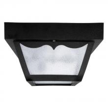 Capital Lighting 9239BK - 2 Light Outdoor Flush Mount