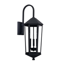 Capital Lighting 926931BK - 3 Light Outdoor Wall Lantern