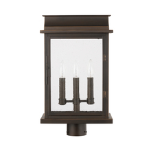 Capital Lighting 936832OZ - 3 Light Outdoor Post Lantern