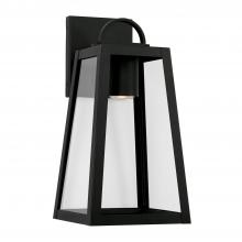 Capital Lighting 943711BK-GL - 1 Light Outdoor Wall Lantern