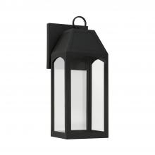 Capital Lighting 946311BK-GL - 1 Light Outdoor Wall Lantern