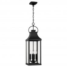 Capital Lighting 946442BK - 4 Light Outdoor Hanging Lantern