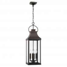 Capital Lighting 946442OZ - 4 Light Outdoor Hanging Lantern