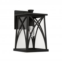 Capital Lighting 946511BK - 1 Light Outdoor Wall Lantern