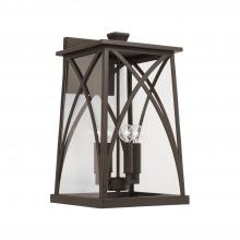 Capital Lighting 946541OZ - 4 Light Outdoor Wall Lantern