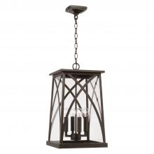 Capital Lighting 946542OZ - 4 Light Outdoor Hanging Lantern