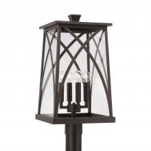 Capital Lighting 946543OZ - 4 Light Outdoor Post Lantern