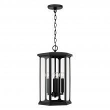 Capital Lighting 946642BK - 4 Light Outdoor Hanging Lantern