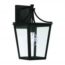 Capital Lighting 947911BK - 1 Light Outdoor Wall Lantern