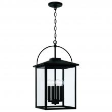 Capital Lighting 948042BK - 4 Light Outdoor Hanging Lantern