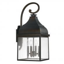 Capital Lighting 9643OB - 4 Light Outdoor Wall Lantern