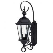 Capital Lighting 9722BK - 2 Light Outdoor Wall Lantern