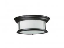 Z-Lite 2004F13-BRZ - 2 Light Flush Mount