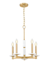 Z-Lite 3045-5MGLD - 5 Light Chandelier