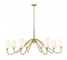  7509-8-60MGLD - 8 Light Chandelier