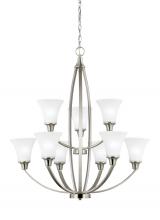 Generation Lighting Seagull 3113209-962 - Nine Light Chandelier