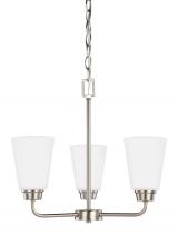 Generation Lighting Seagull 3115203-962 - Three Light Chandelier