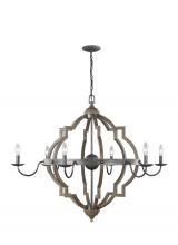 Generation Lighting Seagull 3224906-846 - Six Light Chandelier