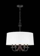 Generation Lighting Seagull 3320205-710 - Five Light Shade Chandelier