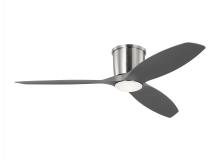 Generation Lighting Seagull 3TTHR52BSD - Titus 52 Inch Indoor/Outdoor Integrated LED Dimmable Hugger Ceiling Fan