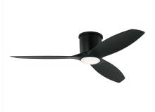 Generation Lighting Seagull 3TTHR52MBKD - Titus 52 Inch Indoor/Outdoor Integrated LED Dimmable Hugger Ceiling Fan